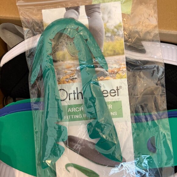 Orthofeet Coral New in Box Black Athletic Walking Shoes Women’s 10 Wide - Picture 10 of 12